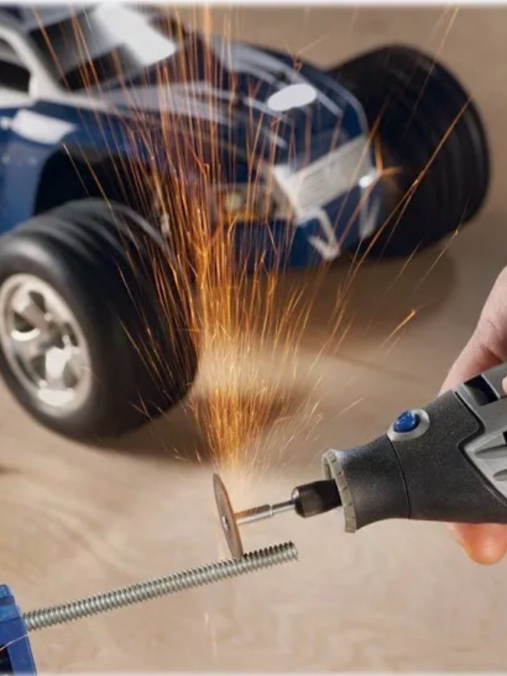 3000 Series 1.2 Amp Variable Speed Corded Rotary Tool Kit with 24 Accessories, 1